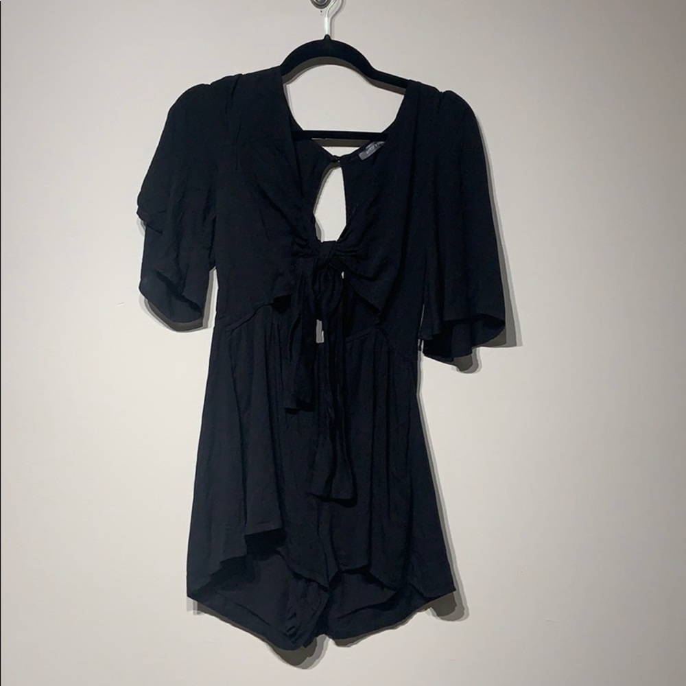 Black Romper - Picture 2 of 2